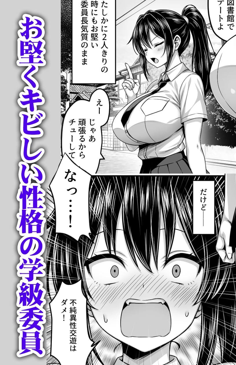 委員長キャラが登場する大人向け学園ドラマ作品のビジュアル