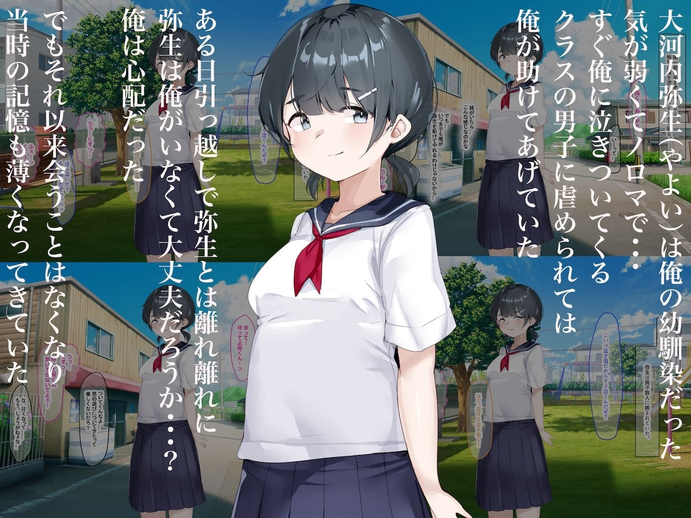 【エロ漫画】地味っ子だった幼馴染、金髪ギャルになる〜10年ぶりの再会はヤリすぎ傷心旅行（なのはなジャム）無料画像