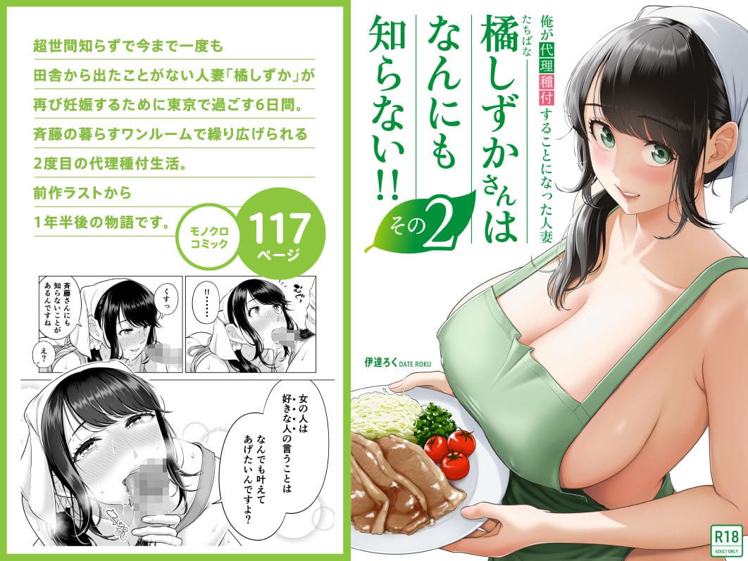 伊達ろくのオリジナル同人シリーズ最新巻のFANZA販売ページイメージ