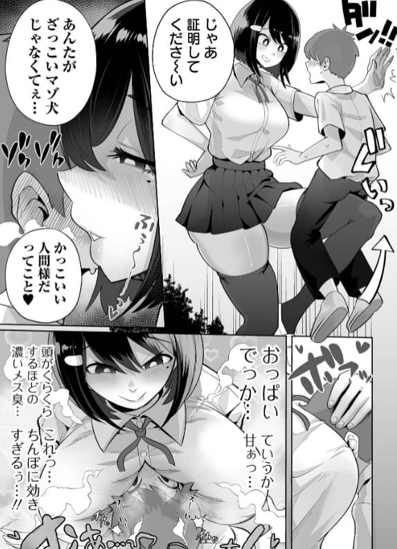 ザコマゾ・完全敗北 手羽咲ちきん 腋フェチ 匂い責め