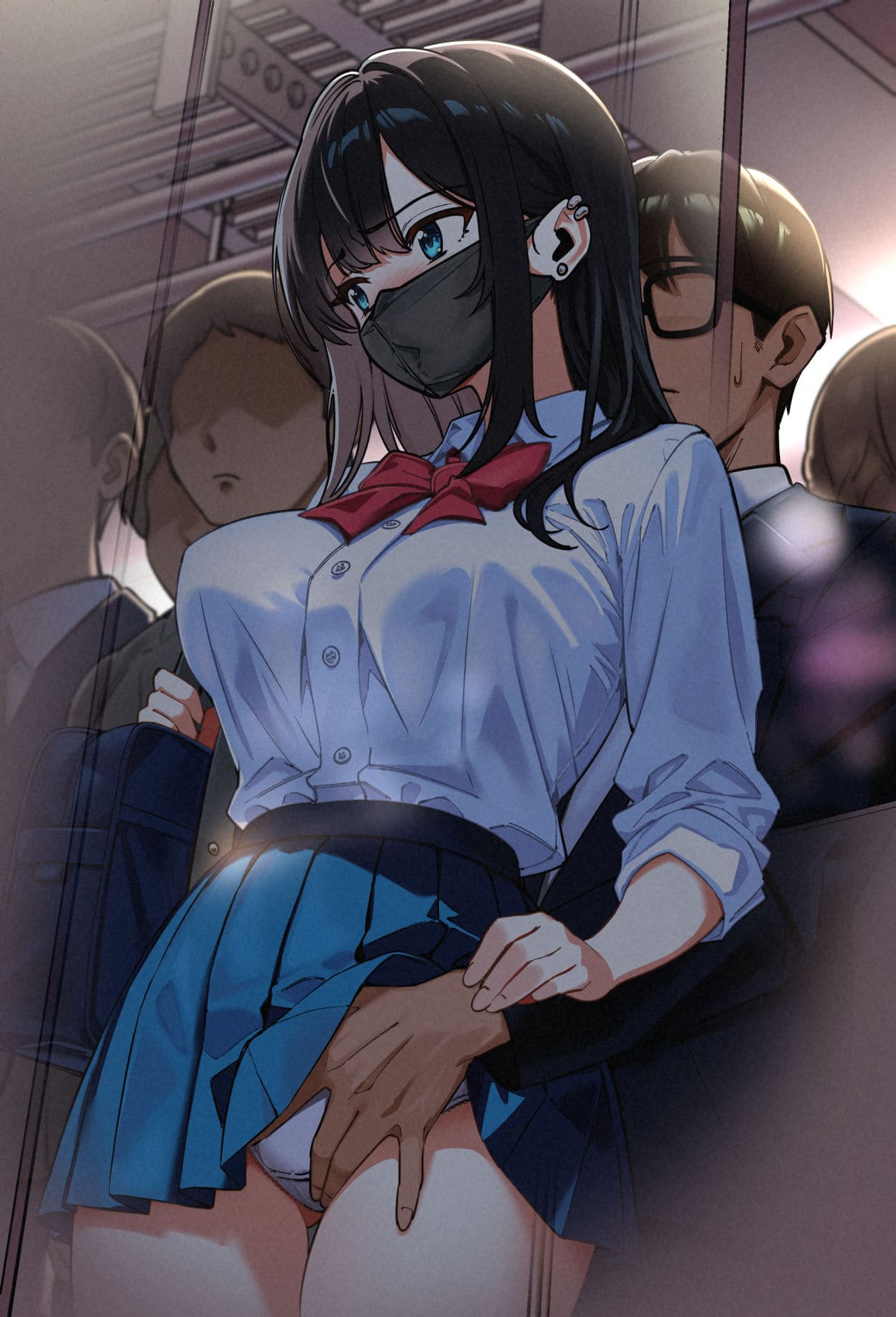 電車内痴漢